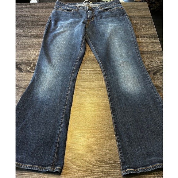 Signature Levi Strauss & Co. Misses 16 Short Muse Bootcut Denim Jeans - Picture 1 of 5